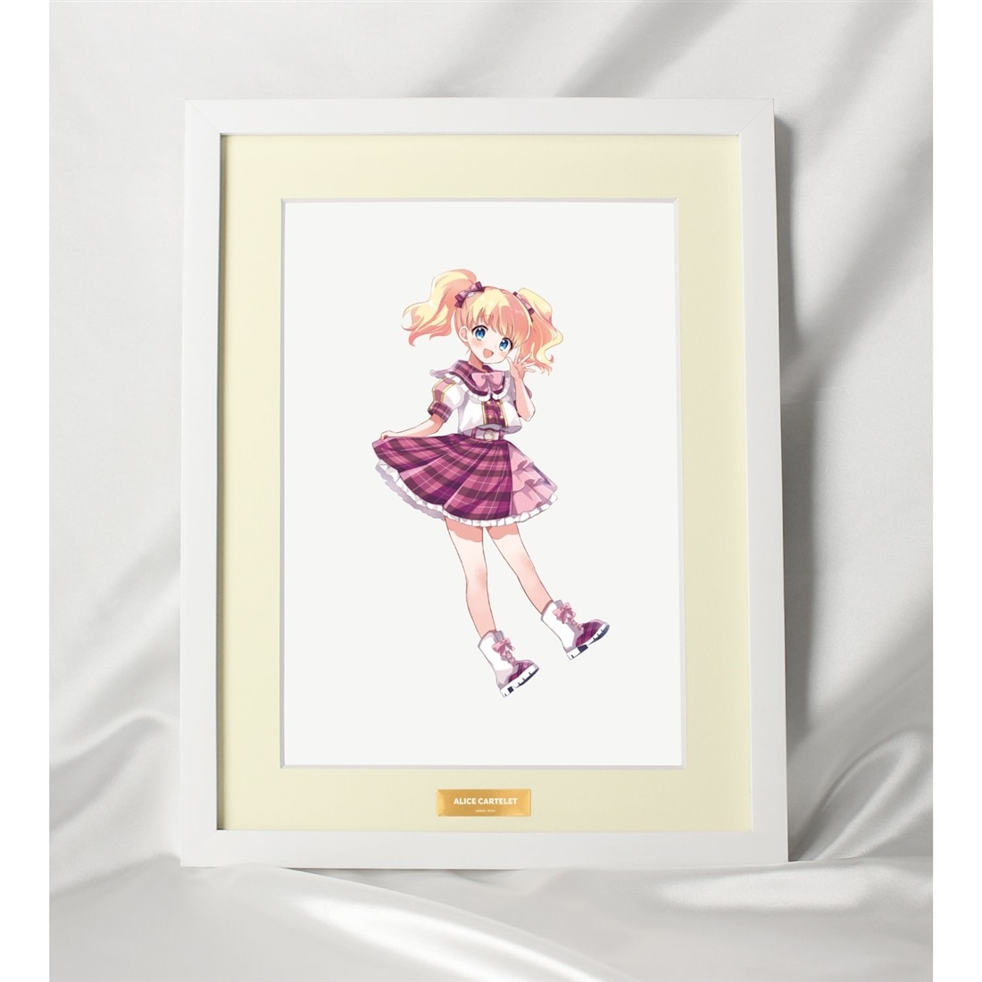 きんいろモザイク 原悠衣先生 描き下ろし アリス・カータレット アイドル風衣装ver. A4キャラファイングラフ