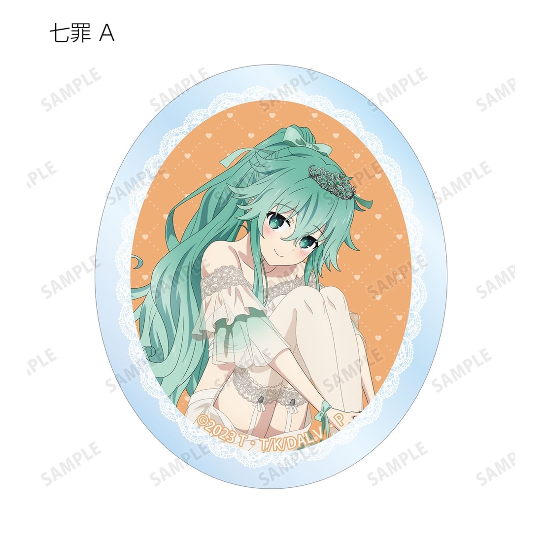 デート・ア・ライブV 描き下ろし プリンセス玉座ver. トレーディングクリアダイカットステッカー 【1BOX】