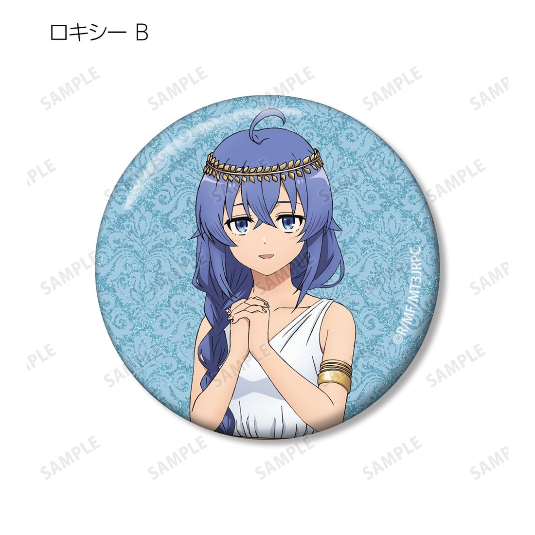 無職転生Ⅲ ～異世界行ったら本気だす～ 描き下ろし 女神ver. トレーディンググリッター缶バッジ 【1BOX】