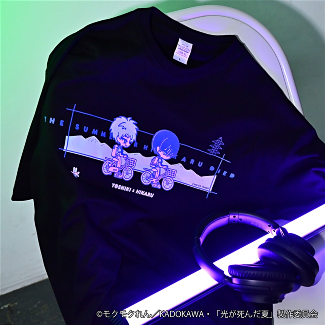 光が死んだ夏 neneon ビッグTシャツB
