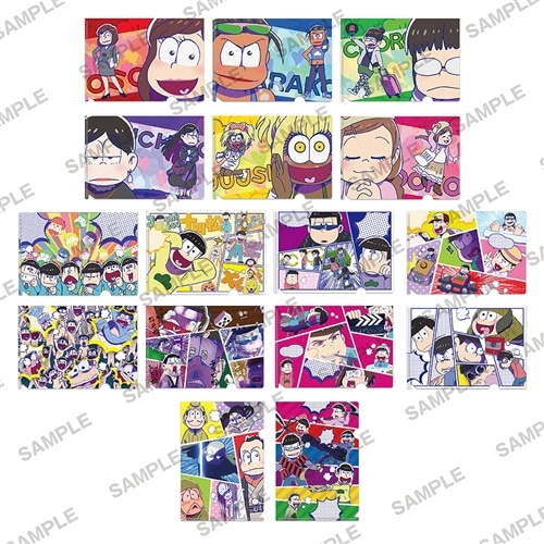 おそ松さん ぷちクリアファイルコレクション 第2弾 BOX: グッズ・文具