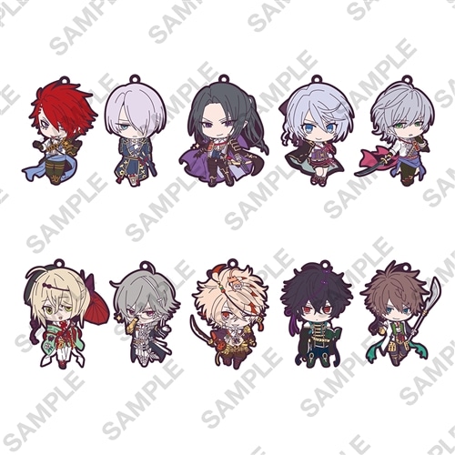 戦刻ナイトブラッド トレーディングラバーストラップ Ver.A BOX