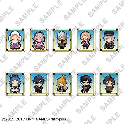 刀剣乱舞-ONLINE-　クリアクリップバッジ vol.2　BOX