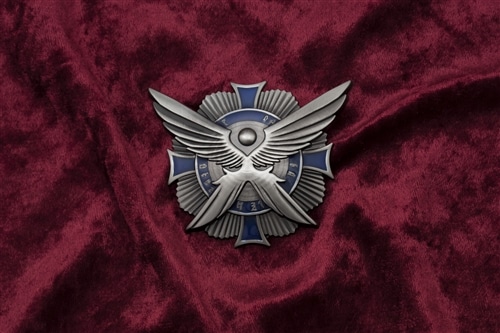 【箱イタミあり】幼女戦記　銀翼突撃章　1/1スケールレプリカ 幼女戦記」銀翼突撃章 1/1スケールレプリカ: ファッション | カドスト