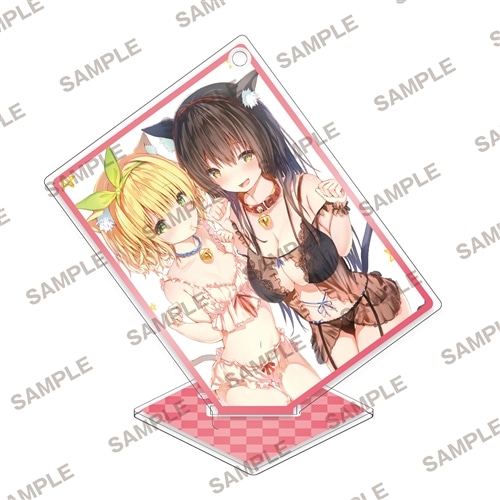 MFたぺJ　アクリルスタンドキーホルダー　可愛ければ変態でも好きになってくれますか？