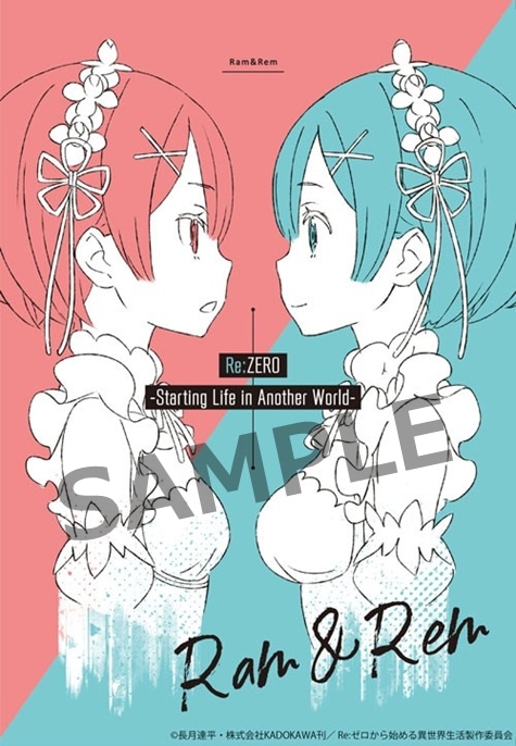 KADOKAWA Reゼロから始める異世界生活 ラム&レム 生誕祭2021Ver