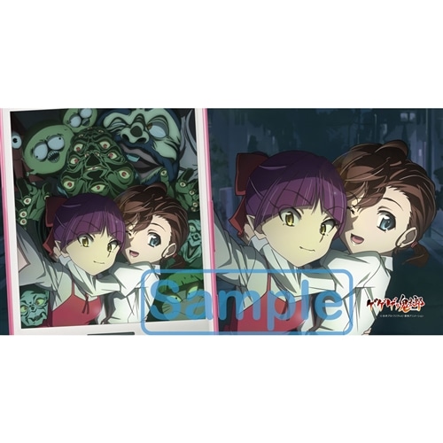 Newtypeラバー「ゲゲゲの鬼太郎」ラバーマット（ねこ娘＆まな