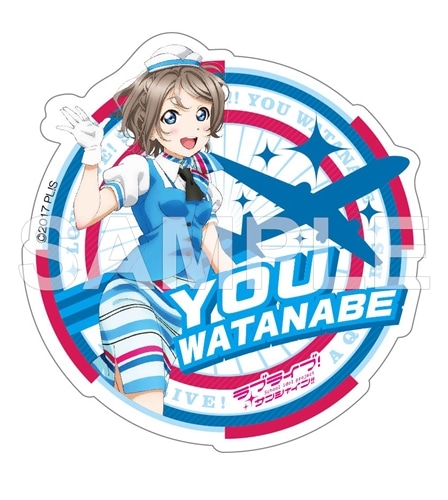 ラブライブ！サンシャイン!! アクリルバッジ 渡辺 曜 CAver.: その他