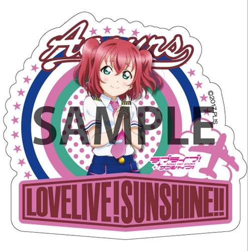 ラブライブ！サンシャイン!! アクリルバッジ 黒澤ルビィ パイロット風衣装Ver.