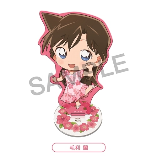 名探偵コナン アクスタフィギュア フラワーレイ 毛利蘭: その他グッズ