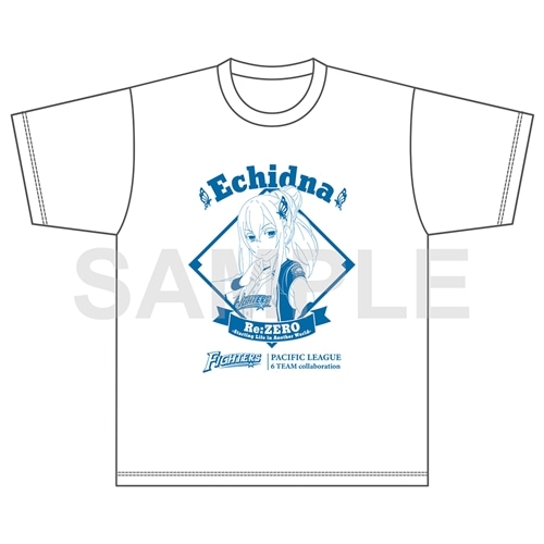Re:ゼロから始める異世界生活 パ・リーグ6球団コラボ Tシャツ