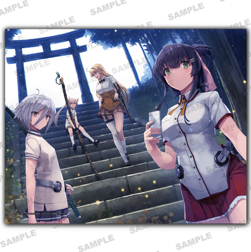 朗読劇『刀使ノ巫女 清夏奉燈』 キャンバスアート B: その他グッズ