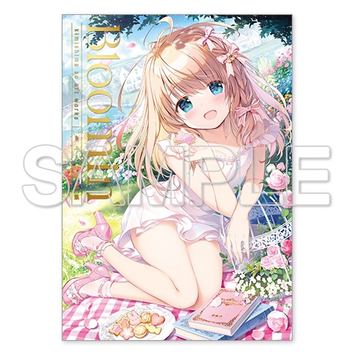 Bloomin' -きみしま青画集- 箔押しケース+ラフ画集セット版: その他