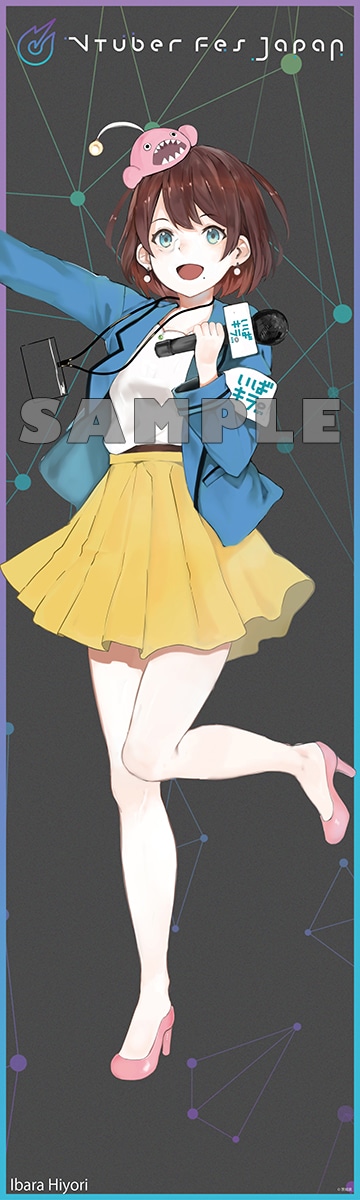 VTuber Fes Japan 2022 等身大タペストリー 獅子神レオナ 春日部つくし