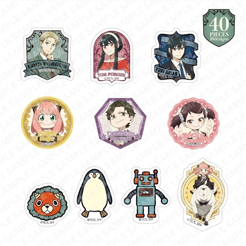 SPY×FAMILY フレークシール キャラクタ―セット: その他グッズ