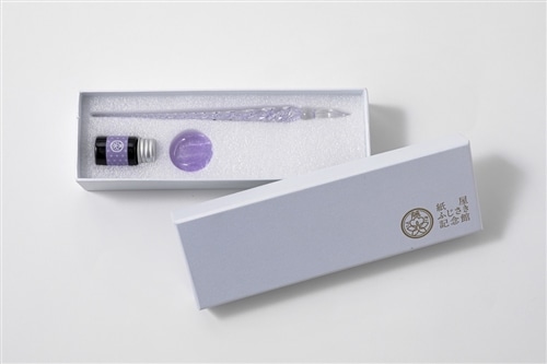 K A D O K A W A 紙屋ふじさき記念館 ガラスペンセット 紙屋ふじさき