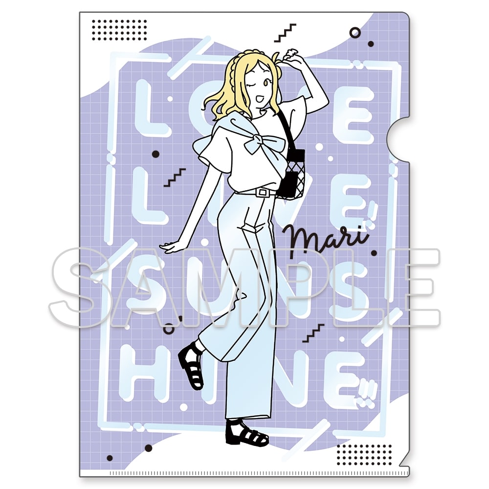 ラブライブ！サンシャイン!! お散歩は季節をまとって。 クリアファイル 小原鞠莉