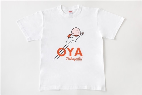 おおのたろう　OYAKOTシャツ ＜OYA＞　オレンジ　L