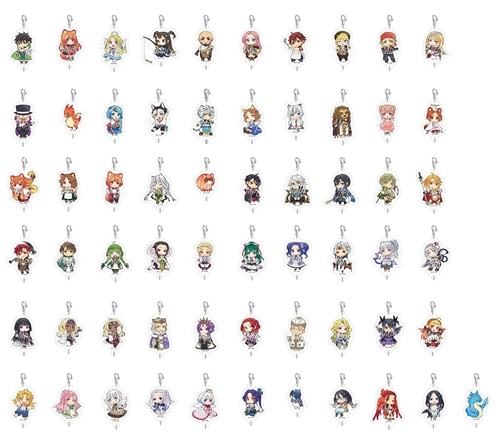 盾の勇者の成り上がり つながるトレーディングアクリルチャーム　10周年記念