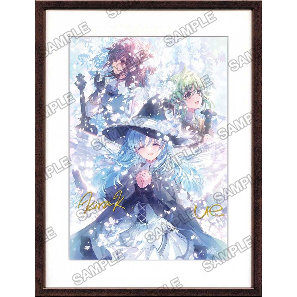 『ue art works - Flowery -「終末なにしてますか？」画集』 発売記念複製サイン入りミストグラフ: その他グッズ | カドスト |  KADOKAWA公式オンラインショップ