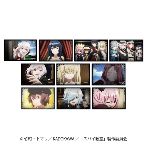 スパイ教室 場面写トレーディング缶バッジ BOX（10種コンプリート