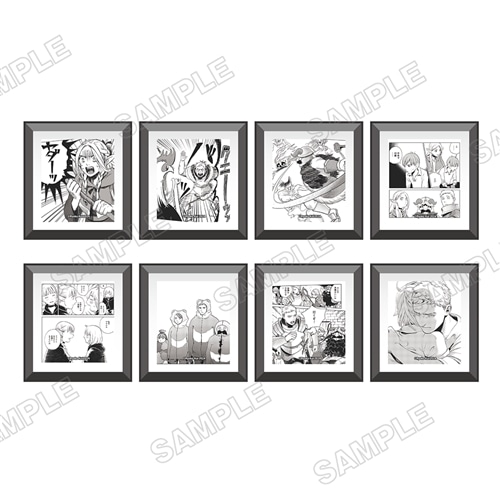 ダンジョン飯 迷宮探索展 トレーディング額入りマグネットB: グッズ