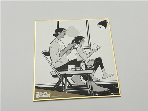 コミックビーム28th展 ミニ色紙 シマ・シンヤ: その他グッズ