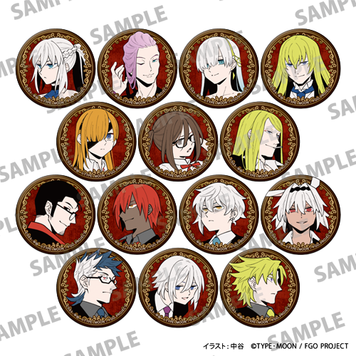 Fate/Grand Order フロム ロストベルトトレーディング缶バッジPack