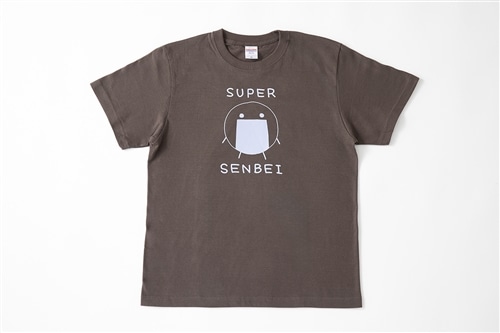 『ほむら先生はたぶんモテない』シリーズ完結記念　ダサTシャツ　SUPER SENBEI　Sサイズ