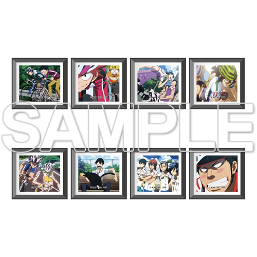 弱ペダ検定 グッズ TVアニメ「弱虫ペダル」10周年フェスティバル トレーディング額入り