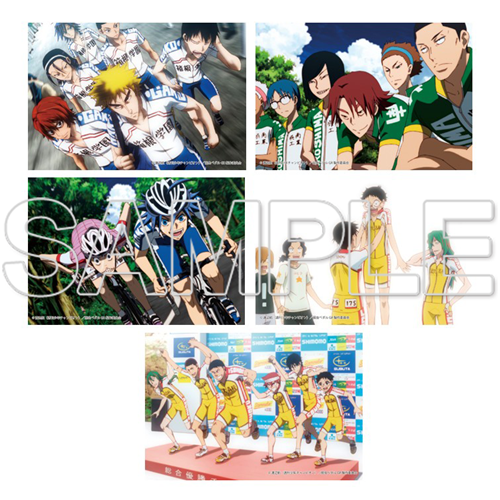 TVアニメ「弱虫ペダル」10周年フェスティバル ポストカードセット 弱虫