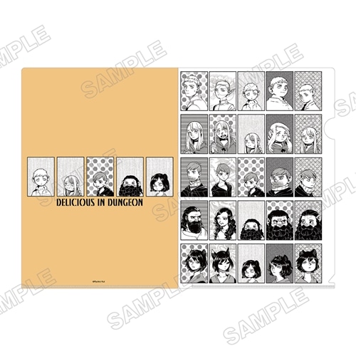 九井諒子展 クリアファイル：ダンジョン飯 C チェンジリング: グッズ