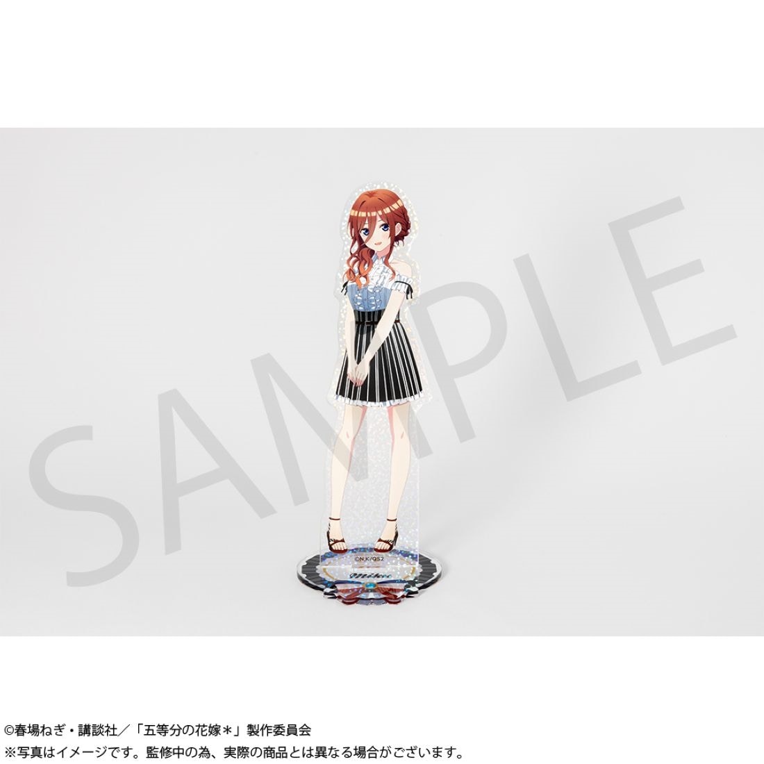 五等分の花嫁＊」グリッターアクスタ 中野三玖: グッズ・文具