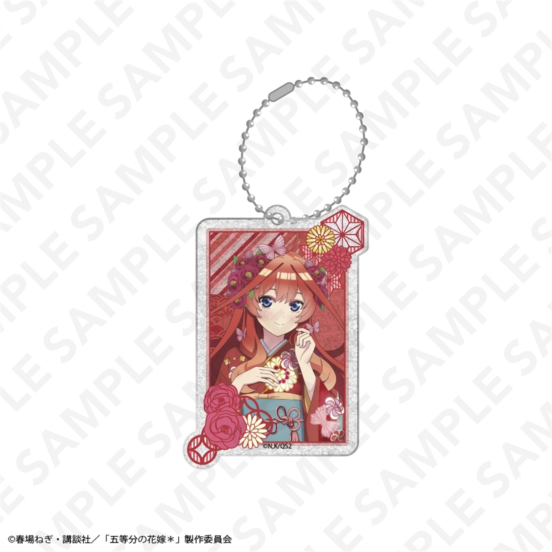 五等分の花嫁＊」グリッターアクリルチャーム 中野五月: グッズ・文具