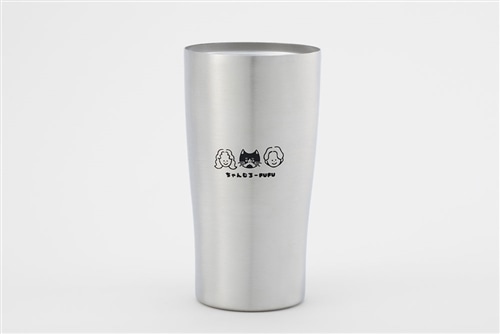 ちゃんじろー夫婦 ねこと夫婦と 保温保冷 真空ステンレスタンブラー