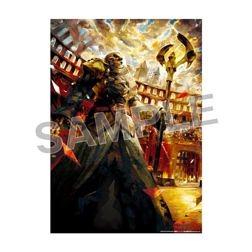オーバーロード　ポスター オーバーロード展 so-binイラストクリアポスター A: グッズ・文具