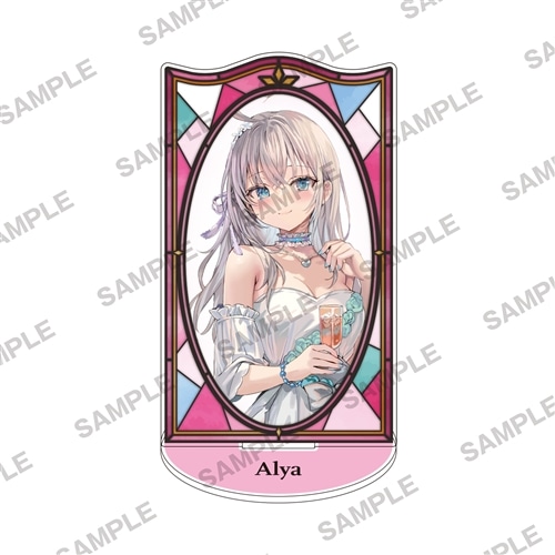 『時々ボソッとロシア語でデレる隣のアーリャさん』ステンドグラス風アクリルスタンド アーリャ ドレスver.