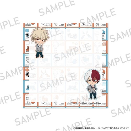 僕のヒーローアカデミア メモ帳 シモジマコラボver. 爆豪勝己・轟焦凍