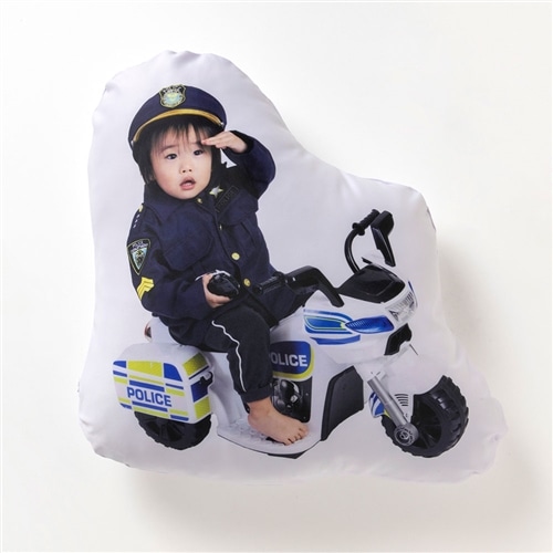 森ケの日常　ダイカットクッション オク　横