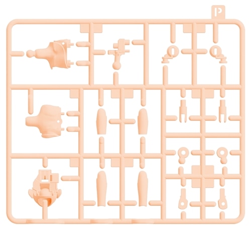 KADOKAWA PLASTIC MODEL SERIES 「とある科学の超電磁砲T」 御坂美琴 / 御坂美琴 DX ver. Pパーツ