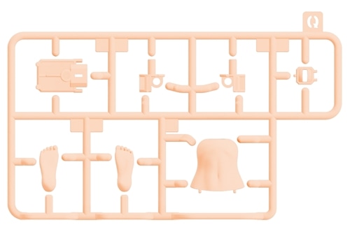 KADOKAWA PLASTIC MODEL SERIES 「とある科学の超電磁砲T」 御坂美琴 / 御坂美琴 DX ver. Qパーツ