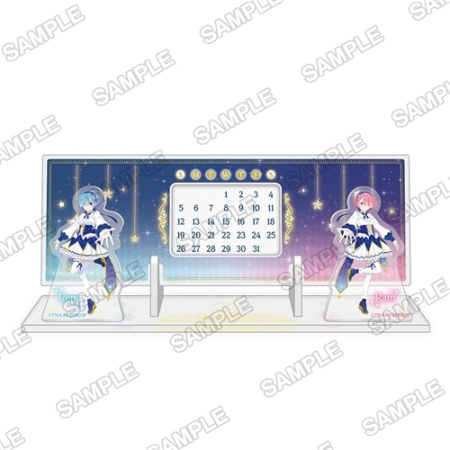 Re:ゼロから始める異世界生活』アクリル万年カレンダー Re:ゼロから