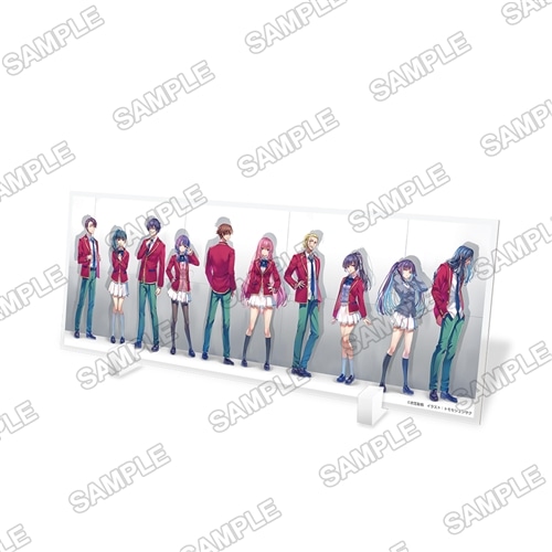 よう実フェスタ2025 パノラマアクリルプレート　AB ばら⚪︎ ようこそ実力至上主義のフェスタへ2025』パノラマアクリルプレートA