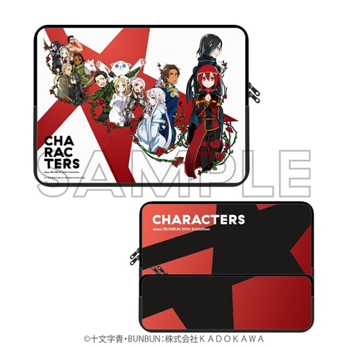 二次受注】abec/BUNBUN 20th Exhibition CHARACTERS マルチケース