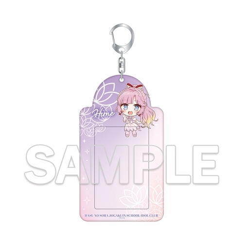 【二次受注】『ラブライブ！蓮ノ空女学院スクールアイドルクラブ』フォトカードキーホルダー Ver.AURORA FLOWER 安養寺 姫芽