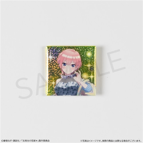 事後通販】 「五等分の花嫁＊」スクエア缶バッジ 中野一花: グッズ