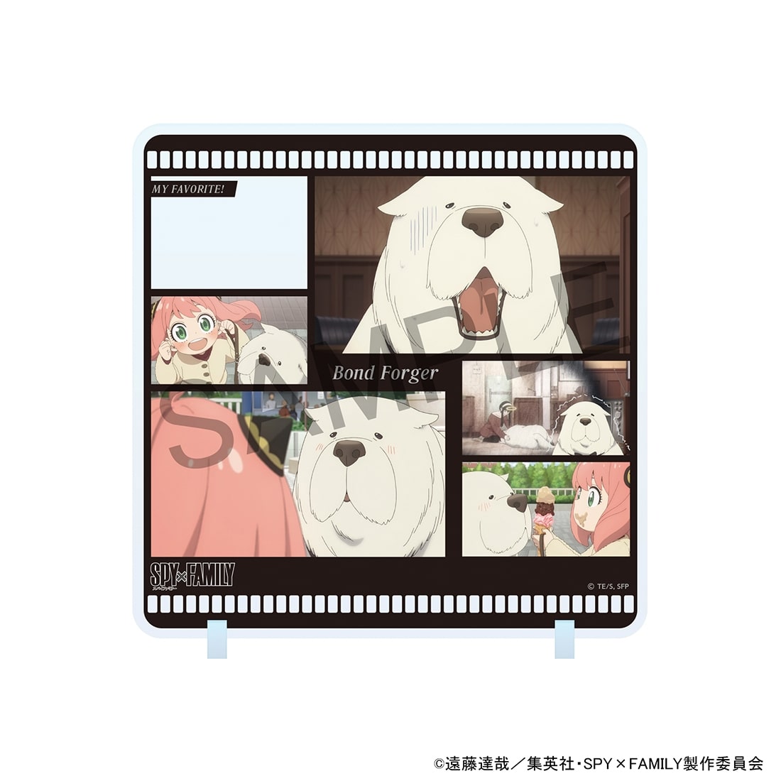 SPY×FAMILY キャラinスタンド ボンド・フォージャー: グッズ・文具