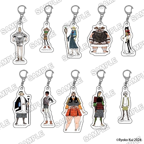 ダンジョン飯のグッズまとめて ダンジョン飯」トレーディングアクリルチャーム おしゃれイラストver