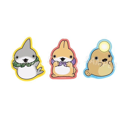 映画 おでかけ子ザメ とかいのおともだち」ステッカーセットA: グッズ