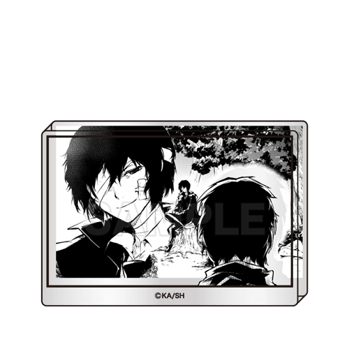 文豪ストレイドッグス」コマプレートスタンド 3個セット【D】: グッズ